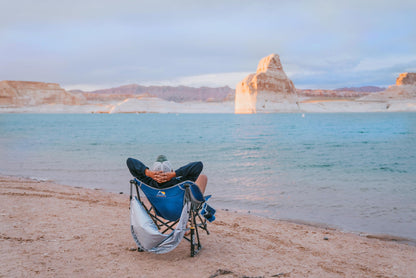 GCI Outdoor Pod Rocker Outdoor Rocking Chair with SunShade Canopy