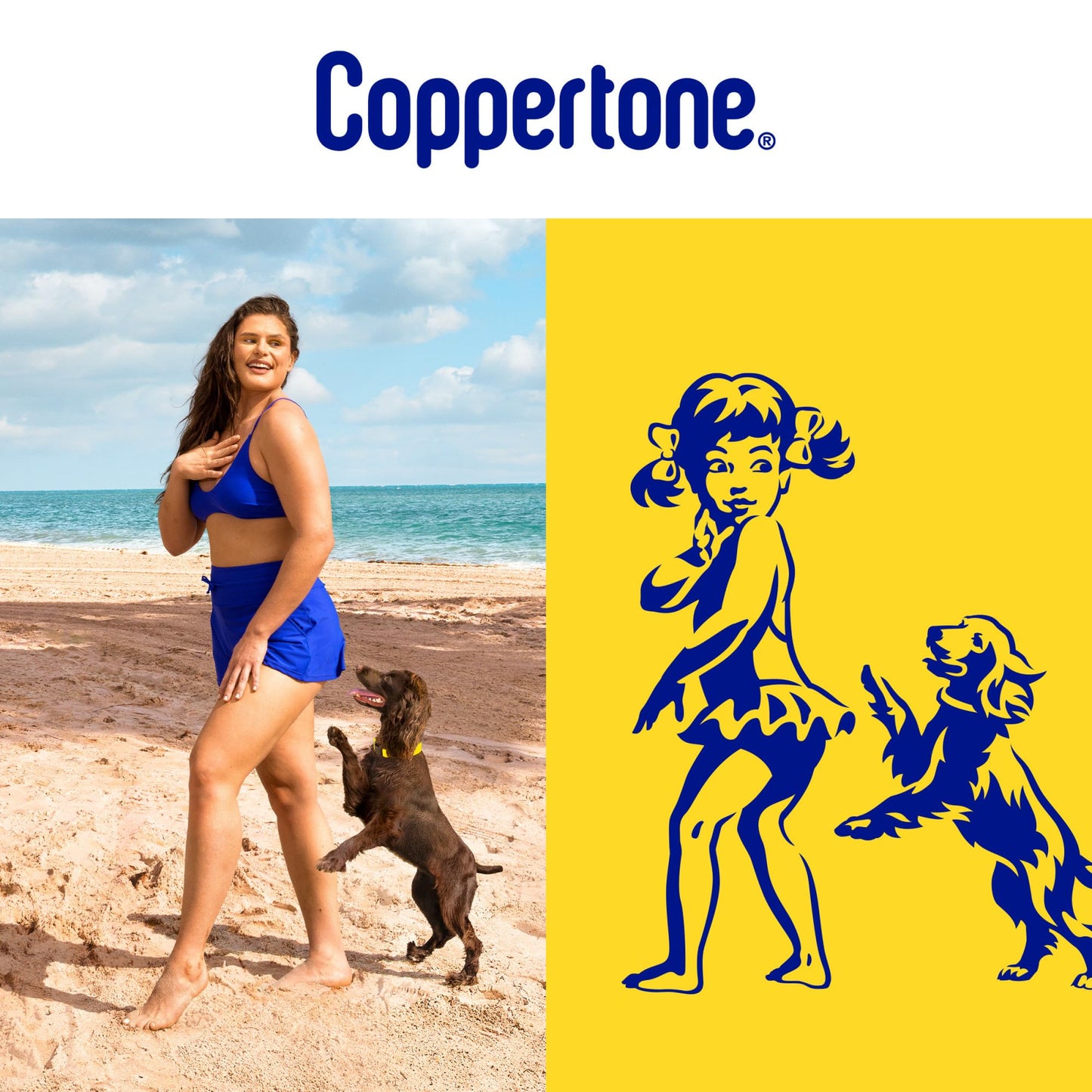 Coppertone Sport Sunscreen Spray SPF 50, Sweat, Heat and Water Resistant Sunblock, Lightweight, Oxybenzone Free, Spray Sunscreen Bulk Pack, 5.5 Oz Bottle, Pack of 3 (Packaging May Vary)