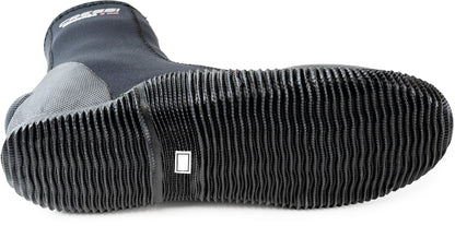 Cressi womens Long 3mm Tall Boots, Black/Black, US Man 10 US Lady 11