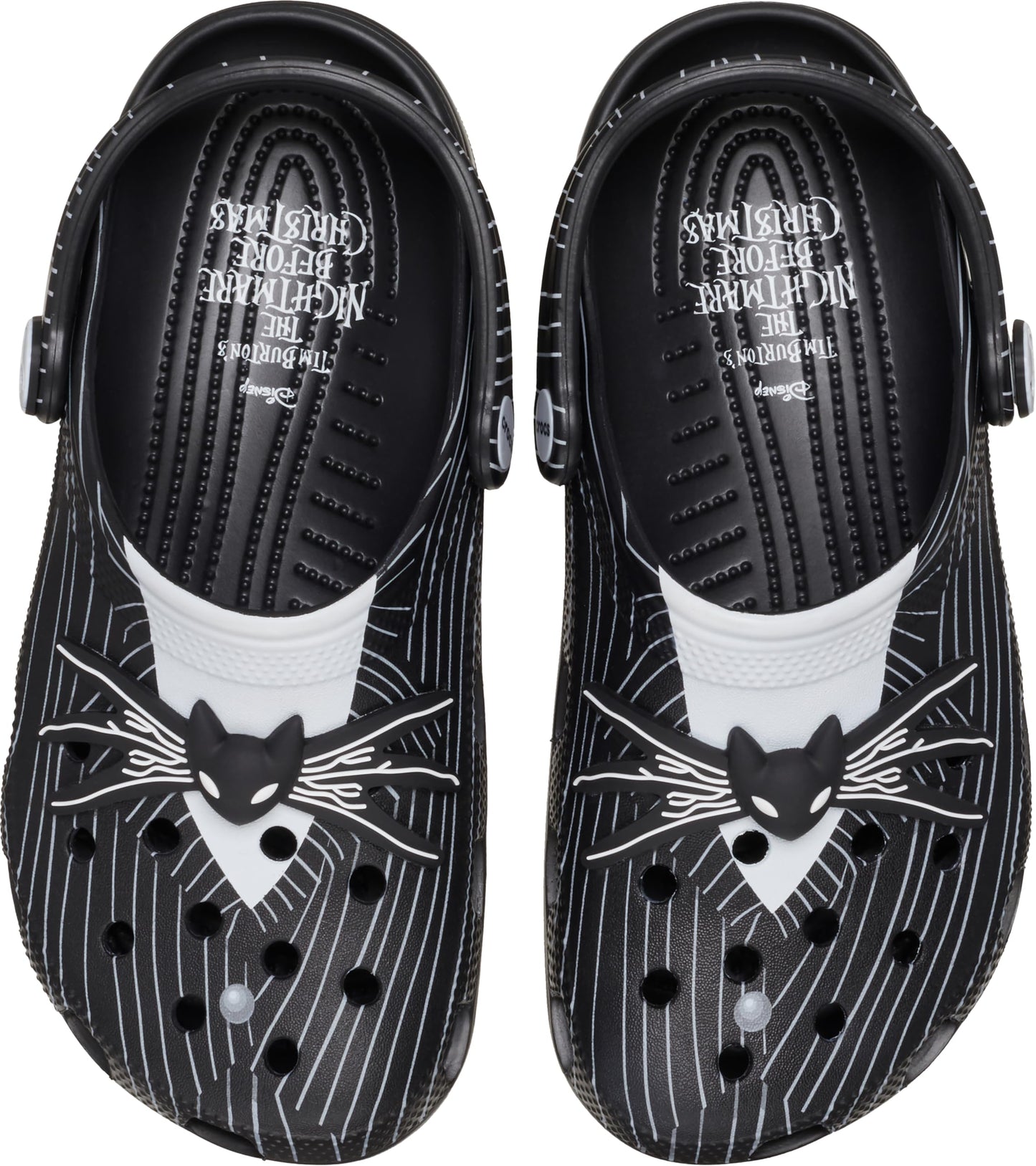 Crocs Unisex-Adult Jack Skellington Nightmare Before Christmas Classic Clogs, 6 Men/8 Women Multi