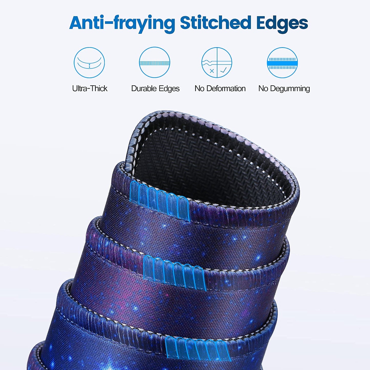 Gaming Mouse Pad, Large Mouse Pad XL 31. 5x11.8in, Big Extended Computer Keyboard Mouse Mat Desk Pad for Laptop with Stitched Edges, Waterproof Mousepad for Gamer Home&Office