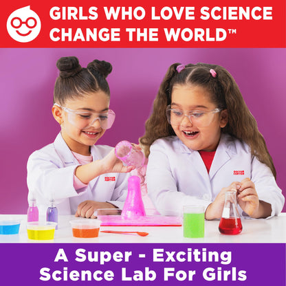Doctor Jupiter Girls First Science Experiment Kit for Kids Ages 4-5-6-7-8| Birthday Gift Ideas for 4+ Year Old Girls| STEM Learning & Educational Toys