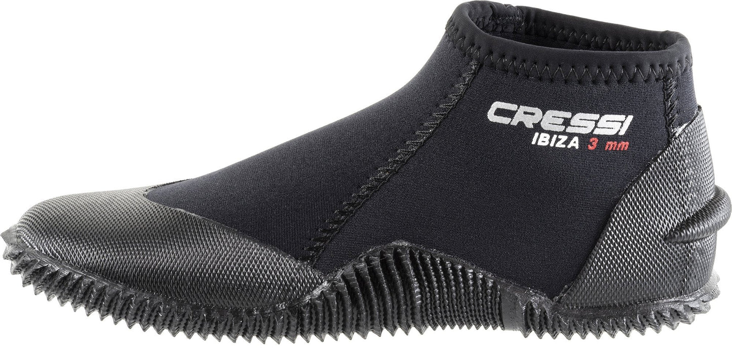 Cressi Ibiza 3mm, Black/Black, US Man 10 | US Lady 11