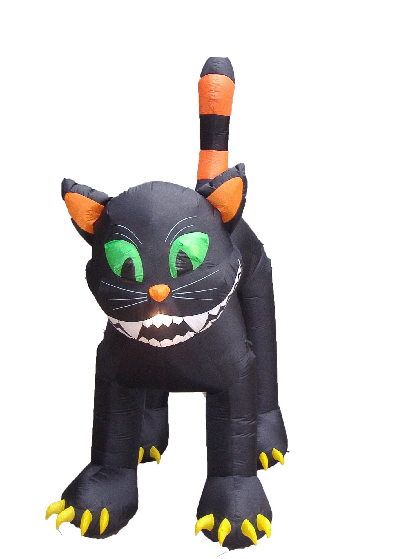 11 Foot Tall Animated Halloween Inflatable Black Cat
