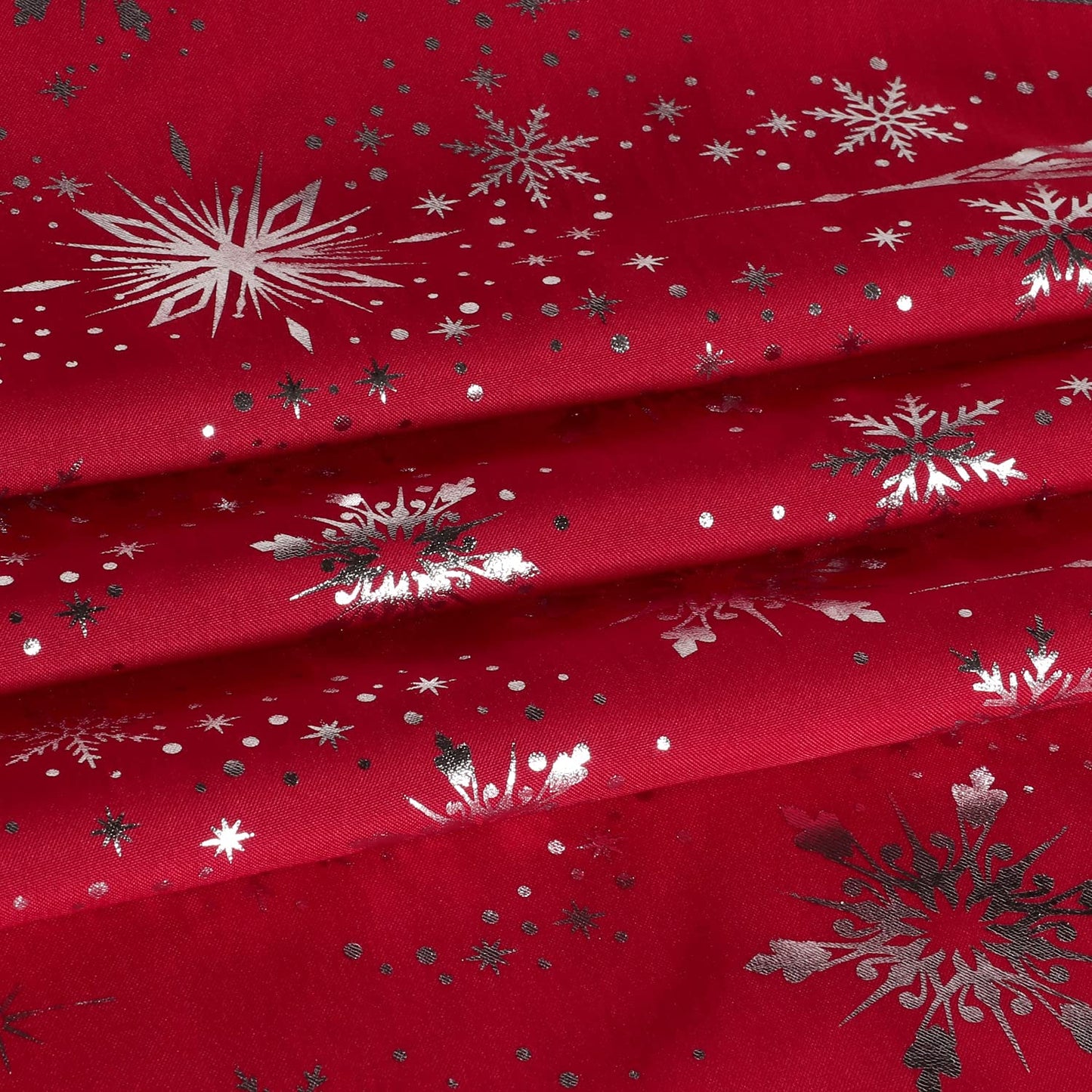 LUSHVIDA Christmas Rectangle Tablecloth – Washable Water Resistance Holiday Microfiber Table Cloth Decorative Table Cover for Banquet Party Kitchen Dining Room, 60 x 84 Inch