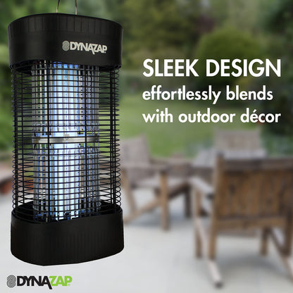 DynaZap DZ30200SR Outdoor Electronic Bug Zapper and Flying Insect Killer - All Weather Electric Mosquito Zapper Protects up to 1 Acre