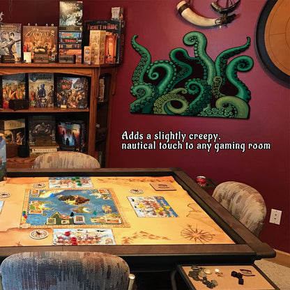 CZYY Cthulhu Tentacles Bath Mat Microfiber Water Absorbent Octopus Rug Anti-Slip Backing 27.5"x23.6" - Unique Gift & Decor for Tabletop RPG Gamers, HP Lovecraft Fans and Nautical Enthusiasts