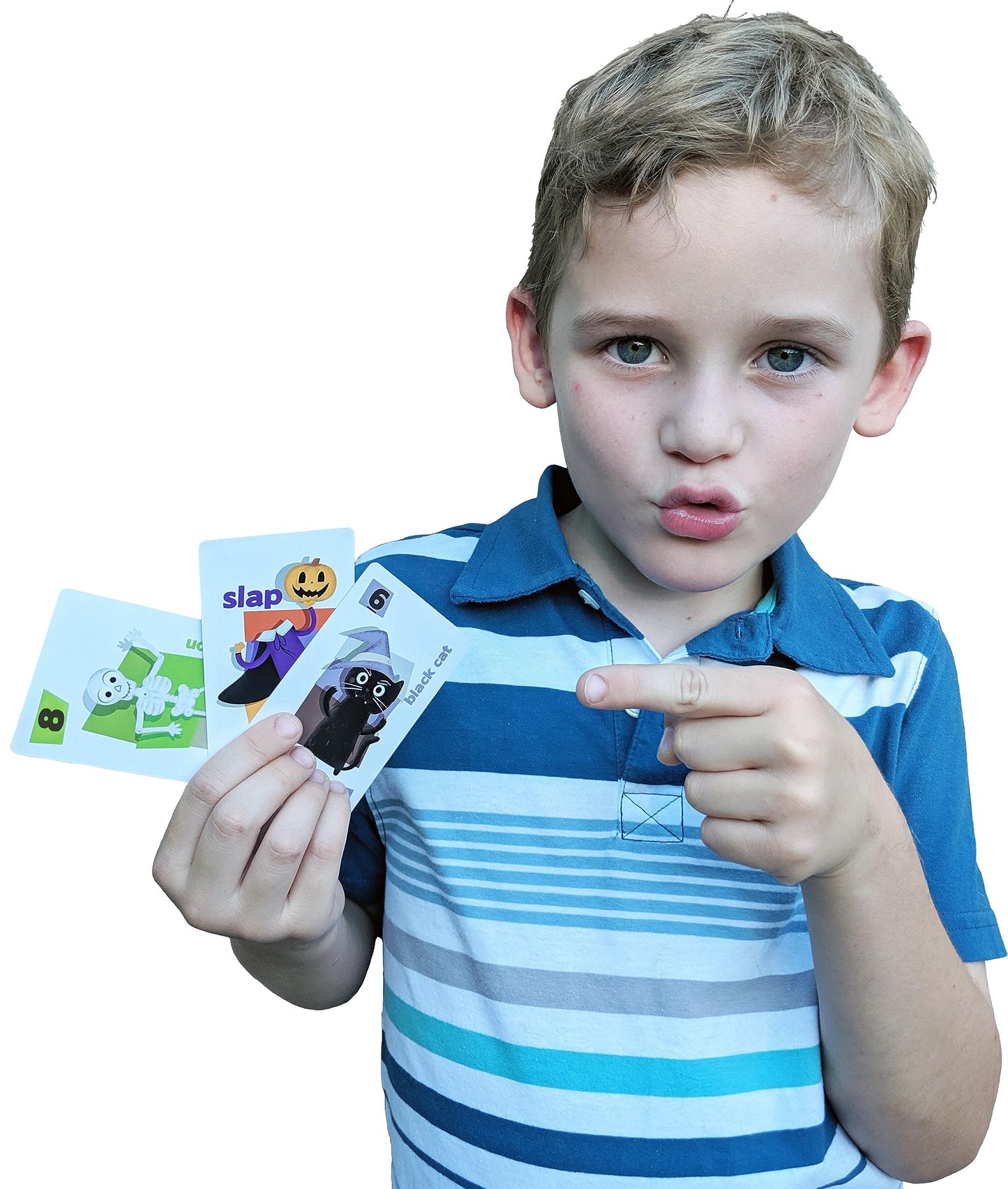 Halloween Fun Go Fish, a Family Game for Kids Ages 4 and Up - Play Go Fish, Old Maid and Slap Jack Using The Same Deck