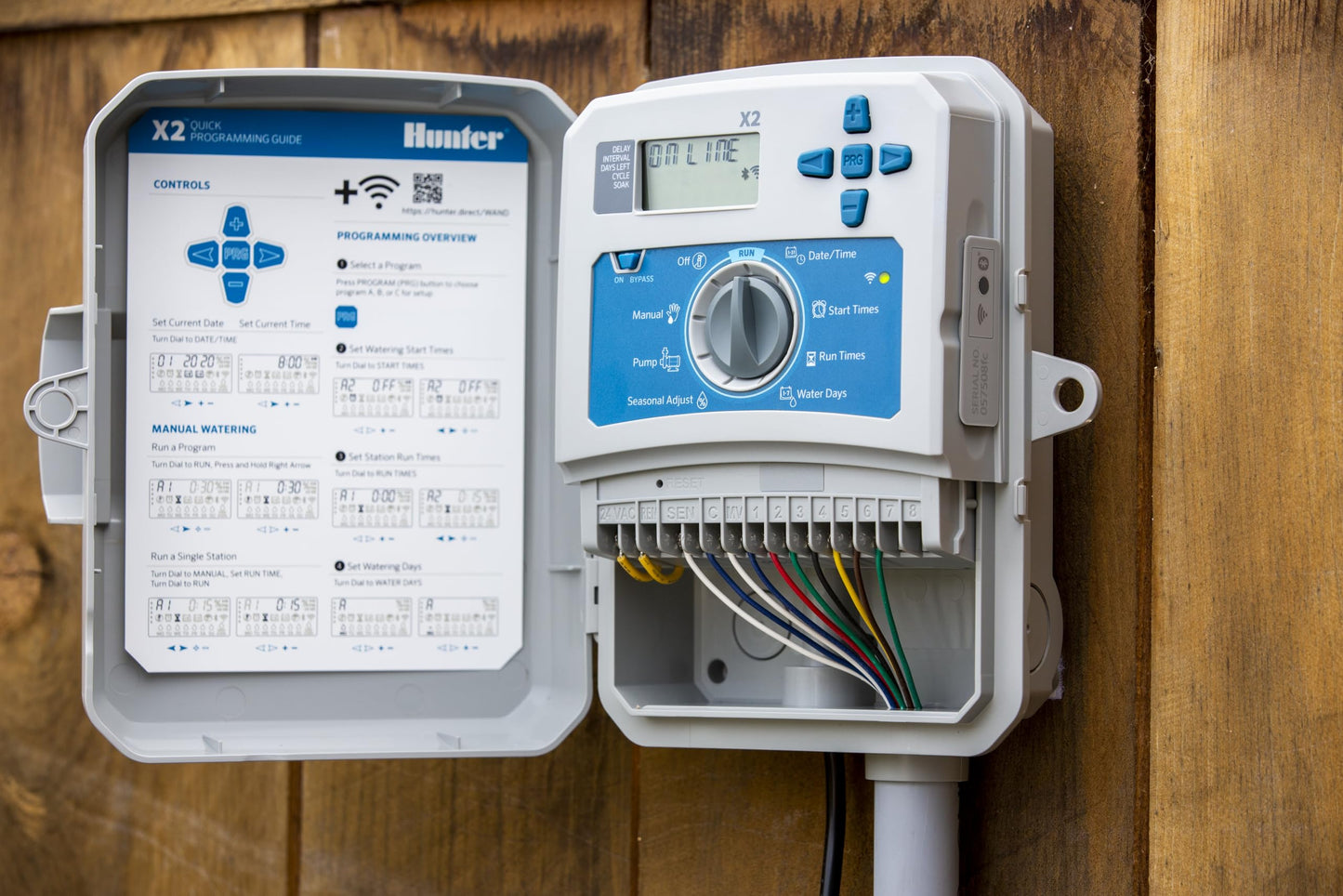 Hunter WAND Smart WiFi Module for X2 Sprinkler Controller, Hydrawise App, Remote Scheduling, 2.4GHz WiFi Only, Supports Bluetooth, Wi-Fi Direct & WPS Setup