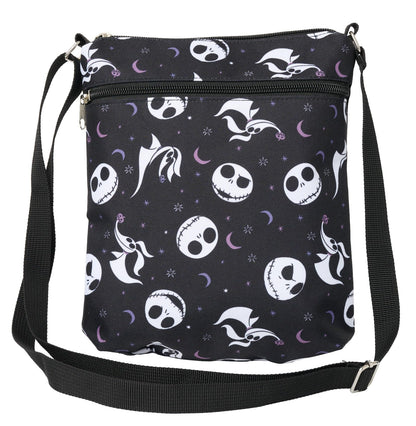 Disney Women Crossbody Bag Nightmare Before Christmas Jack Skellington AOP Sling