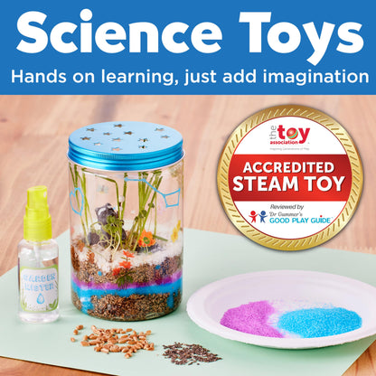 Creativity for Kids Grow 'N Glow Terrarium Kit - Educational Science Kits, Kids Gifts for Boys and Girls, Craft and STEM Projects (Ages 6+)