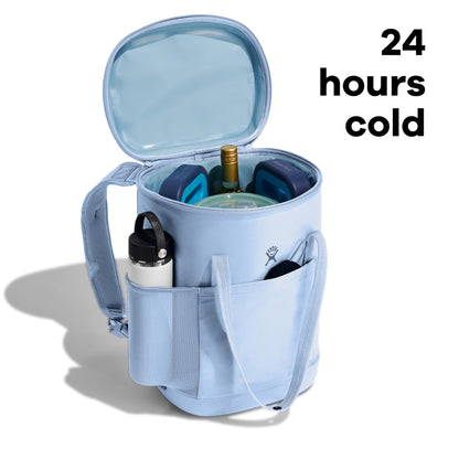 Hydro Flask Cooler Backpack for Beach, Beverages and Travel - Insulated Soft Lunch Bag - 20 L Capacity in Surf Blue
