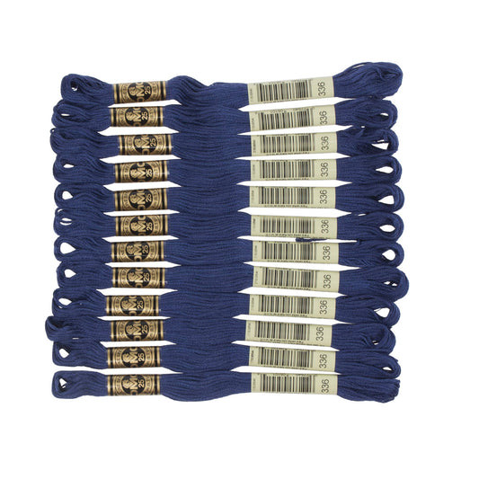 DMC 6-Strand Embroidery Cotton Floss, Navy Blue