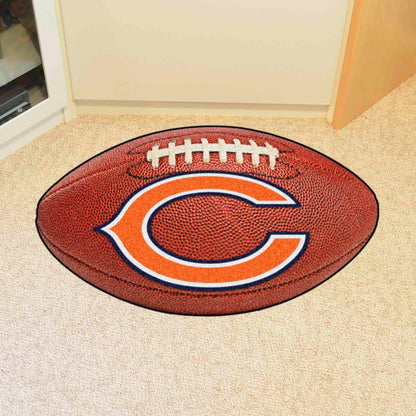 FANMATS 5712 Chicago Bears Football Rug - 20.5in. x 32.5in. | Sports Fan Home Decor Rug and Tailgating Mat, Brown