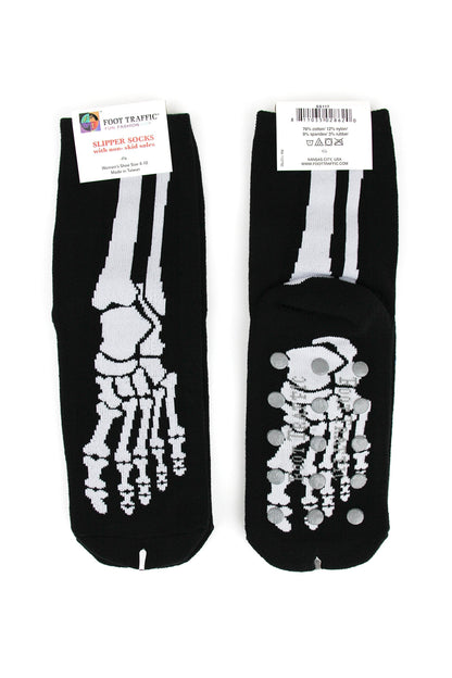 Foot Traffic Bones Slipper Sock