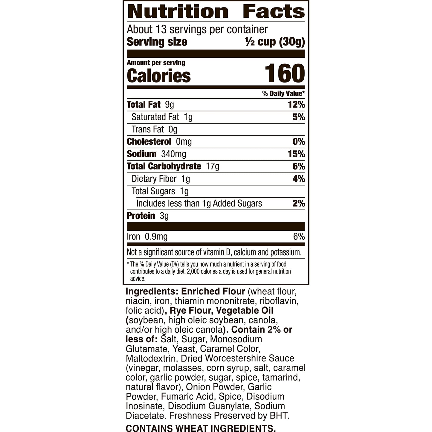 Gardetto's Special Request Garlic Rye Chips, Snack Bag, 14 oz