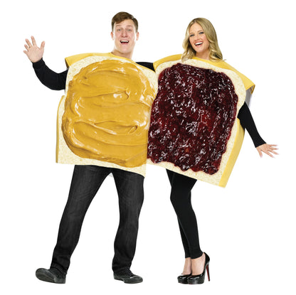 Fun World Peanut Butter And Jelly Adult Costume Set