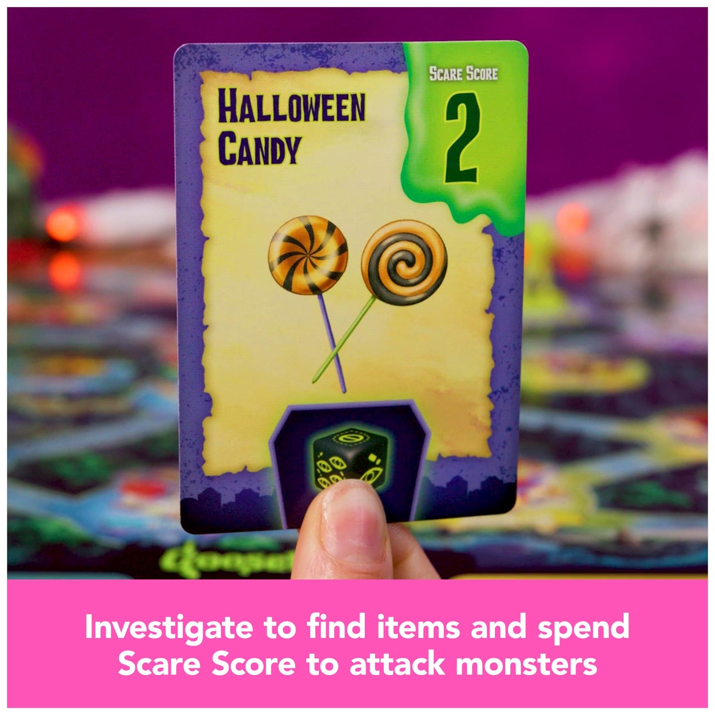 Goosebumps The Game, The Spooky Childrens Books Series Now a Scary Fun Monster Board Game for Ages 8 & Up