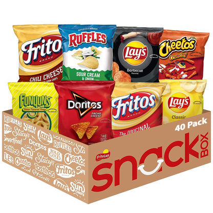 Frito-Lay Variety Packs, Party Mix, Single Serve Bags (40 Pack)