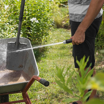 GUKOK Non-Expanding Garden Hose, Ultra Lightweight, Abrasion Resistant, Durable, Kink-Free Garden Hose, RV, Marine and Camper Hose, 100-Feet x 1/2"