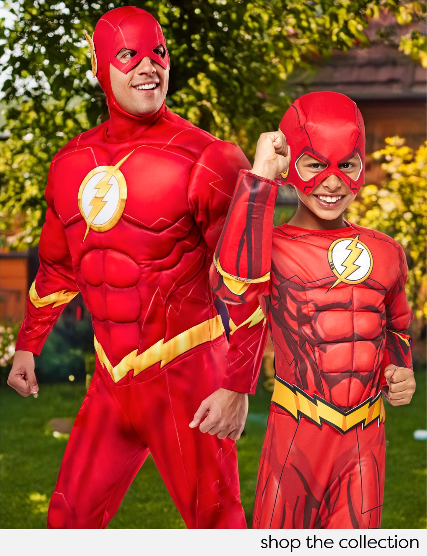 DC Comics Superheroes: The Flash Costume for Kids by Rubies, Boy's Small