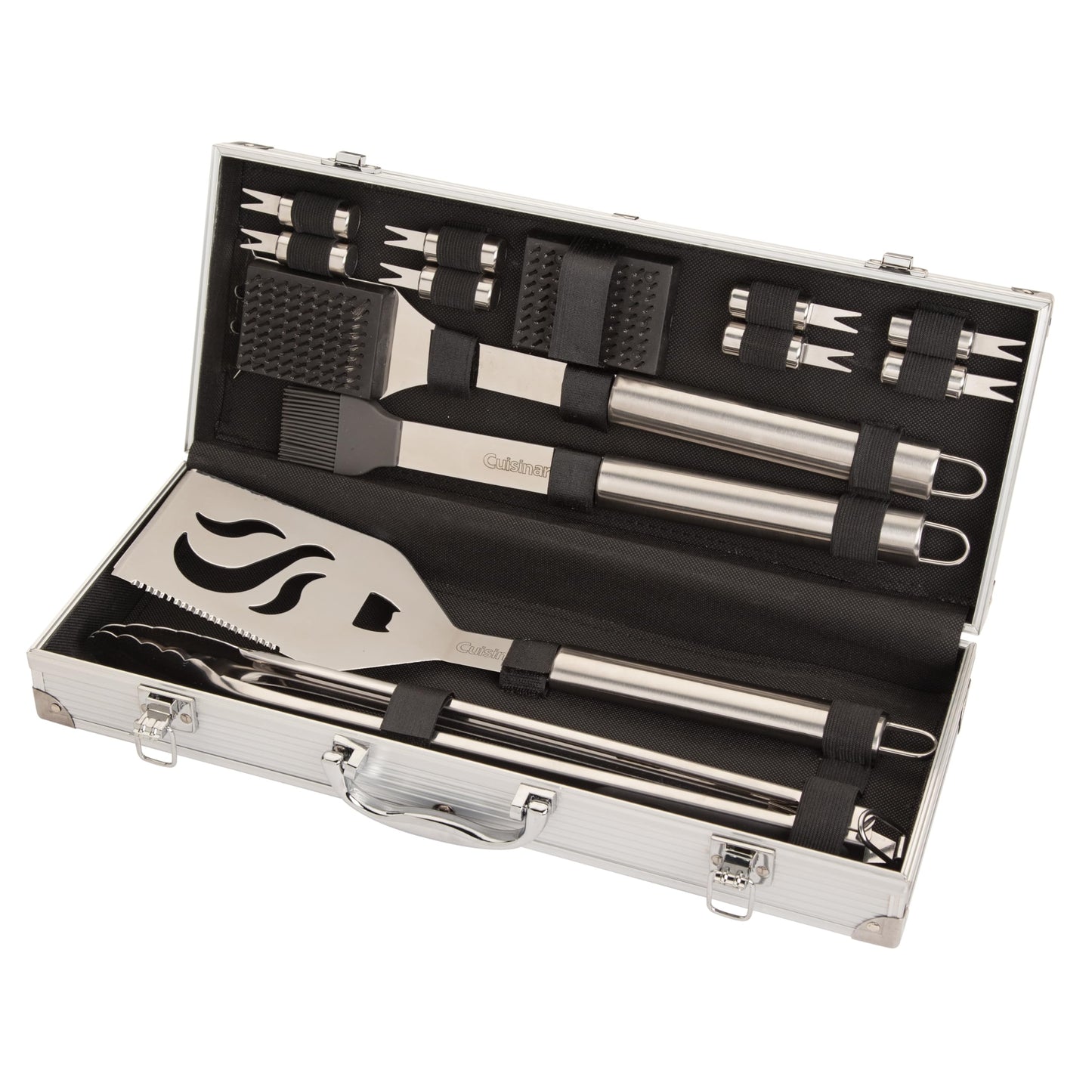 Cuisinart CGS-5014 Deluxe Grill Set, 14-Piece, Stainless Steel