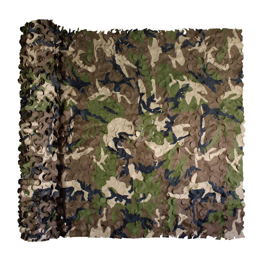 GRVCN Camo Netting Camouflage Net, Bulk Roll Sunshade Mesh Nets for Hunting Blind Shooting Military Theme Party Decorations