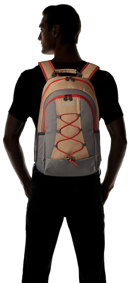 Coleman Chiller Series Insulated Portable Soft Cooler Backpack, Leak-Proof 28 Can Capacity Backpack Cooler with Adjustable Straps and Ice Retention