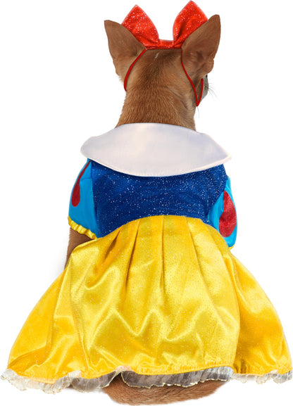 Disney Princesses: Snow White Pet Costume for For Dogs or Cats by Rubies, Small