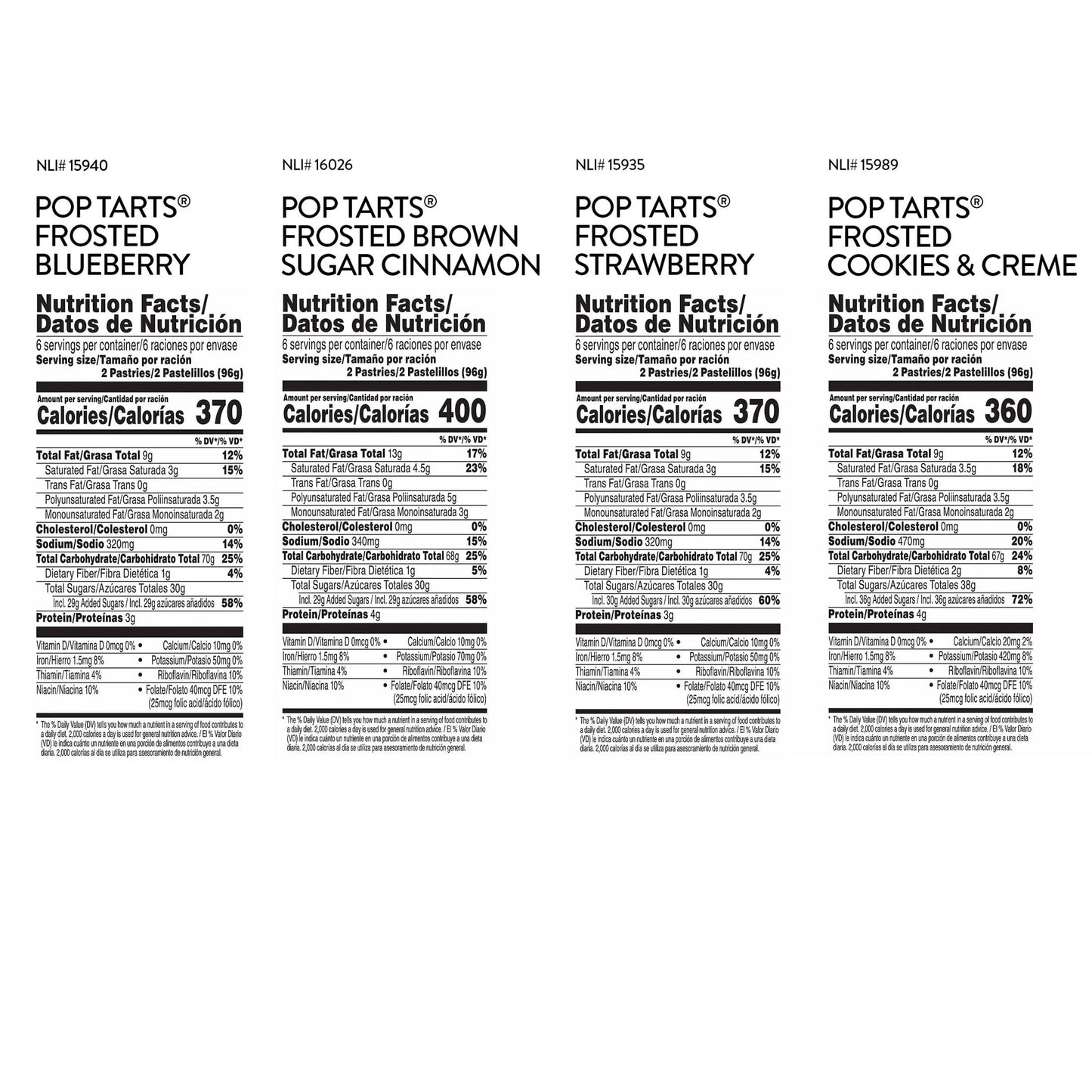 Pop-Tarts Toaster Pastries, Breakfast Foods, Kids Snacks, Variety Pack (60 Pop-Tarts)