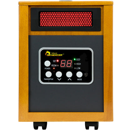 Dr. Infrared Heater Portable Space Heater with Humidifier, 1500-Watt