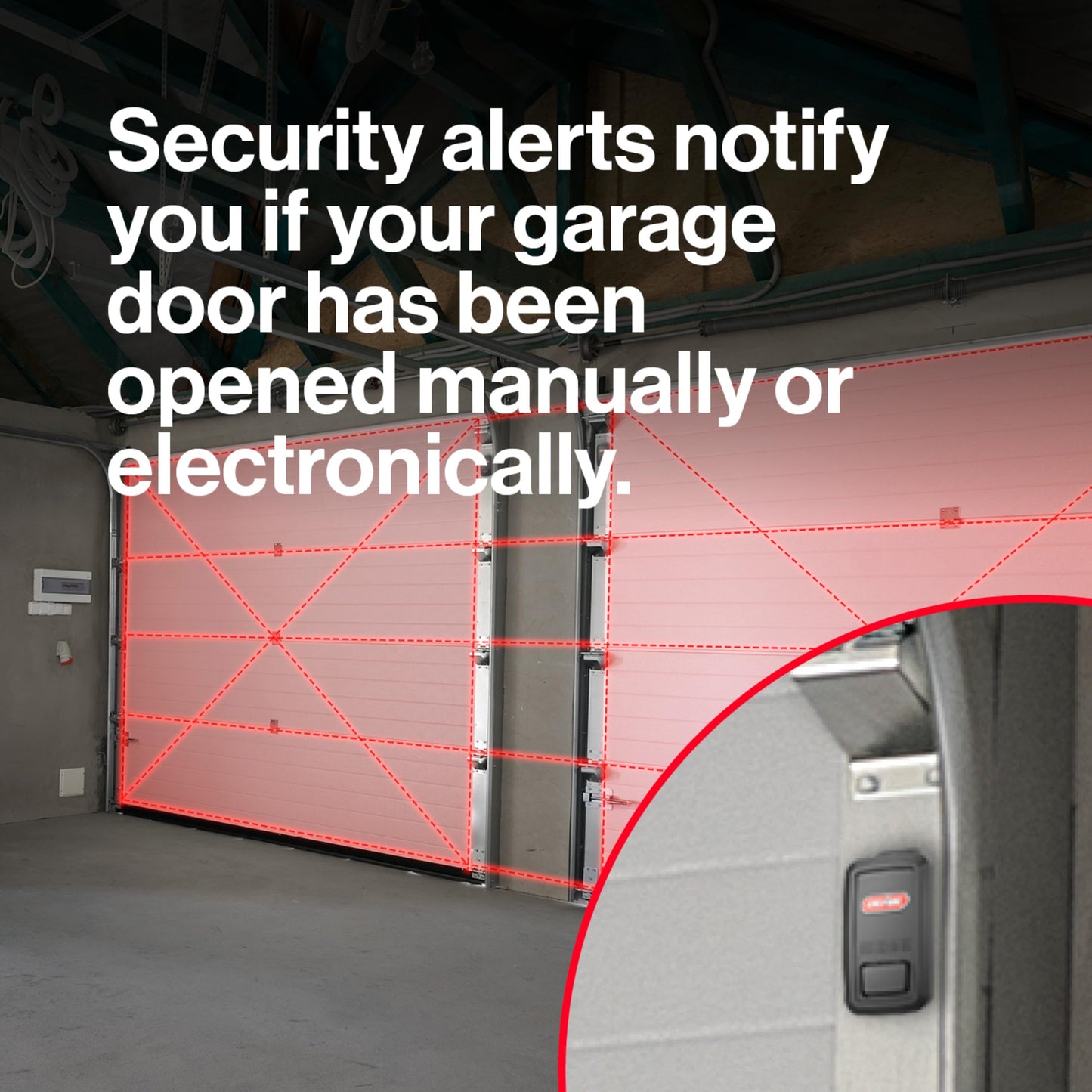 Genie Aladdin Connect Smartphone Garage Door Opener – Monitor, Open & Close Your Garage Door from Anywhere Using Your iPhone or Android Device