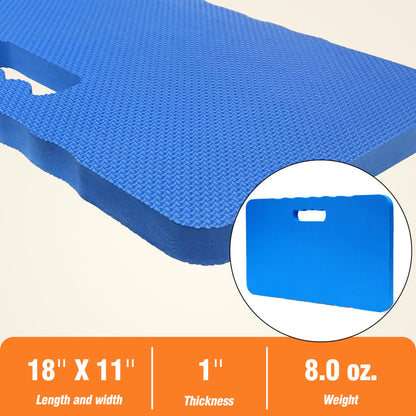 Gardzen 3 Pack Garden Kneeling Pad - for Gardening, Baby Bath, Yoga, Pilates, Exercise, 18"x11"x1", Blue