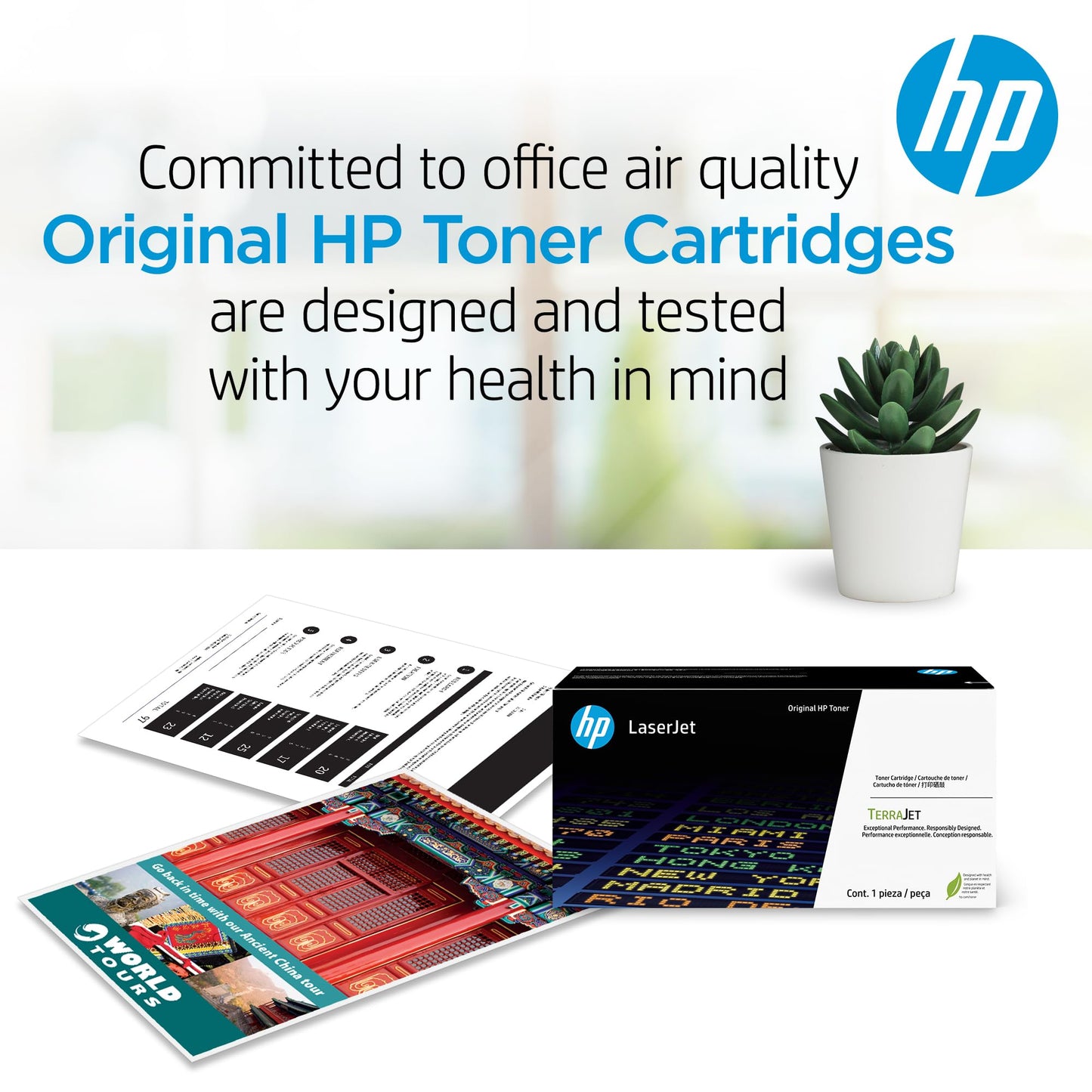 HP 206A Black Toner Cartridge | Works with HP Color LaserJet Pro M255, HP Color LaserJet Pro MFP M282, M283 Series | W2110A , 1 Count ( Pack of 1)