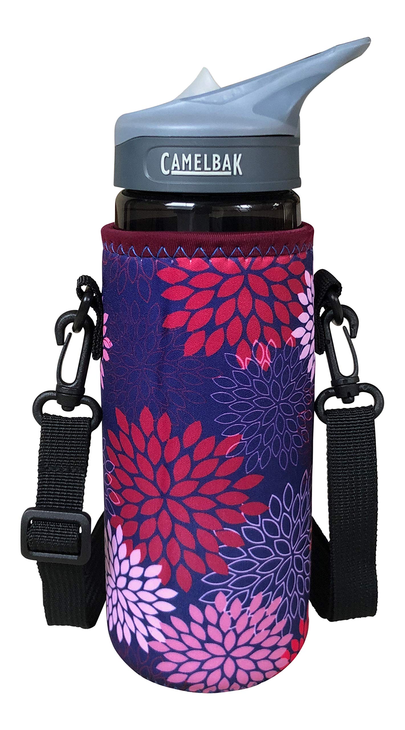 Koverz 24-30oz 750ml Water Bottle Carrier with Shoulder Strap, Water Bottle Insulator - Midnight Mums