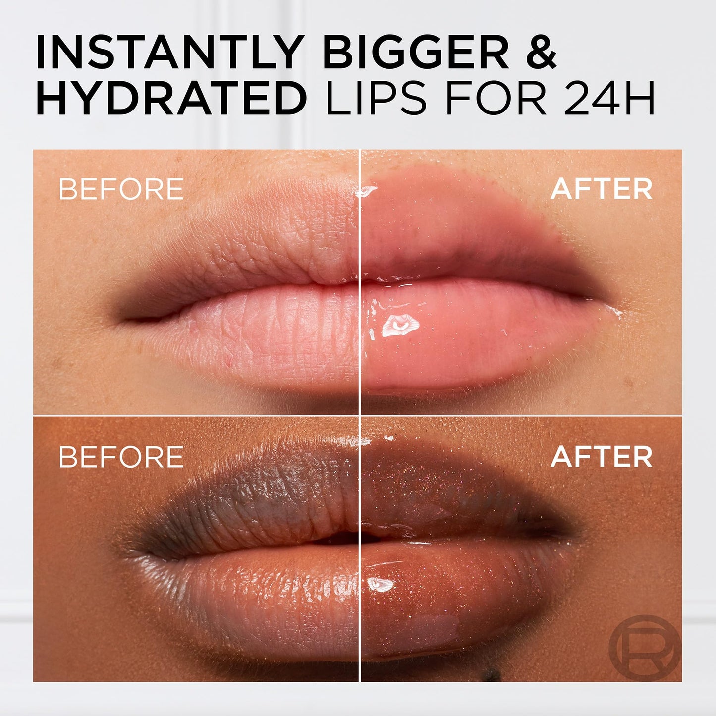 L'Oreal Paris Plump Ambition Hyaluron Lip Oil, 101 Cristal Clear