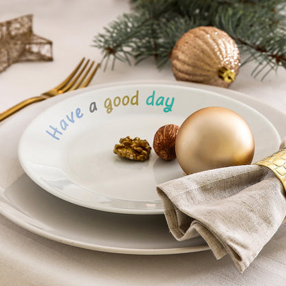 GAINWELL Metallic Wine Glass Markers 8Pcs, Food-Safe, Non-Toxic, Dishwasher-Safe, Wine Glass Marker Pens for Ceramic Plates, Parties & Weddings