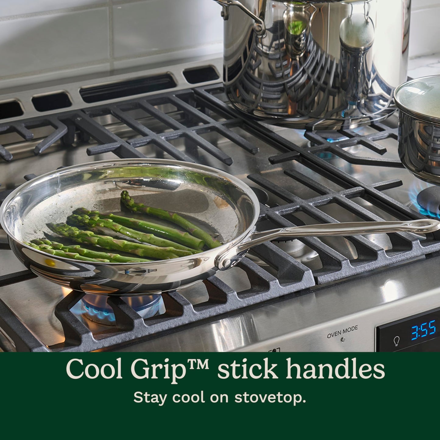 Cuisinart 77-11G Stainless Steel 11-Piece Set Chef's-Classic-Stainless-Cookware-Collection