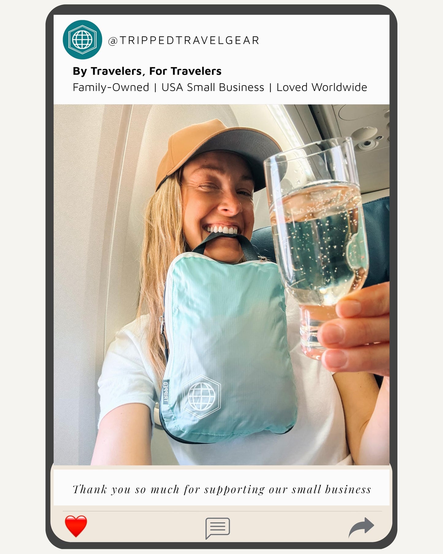 Compression Packing Cubes 6 Piece Set for Travel - Lightweight, Durable Clothes Organizer for Carry-On Luggage and Backpacks by TRIPPED Travel Gear (Dusty Teal and White)