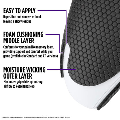 KontrolFreek Performance Extra-Thin (XT) Grips for Xbox One and Xbox Series X | Black (Extra-Thin (XT))