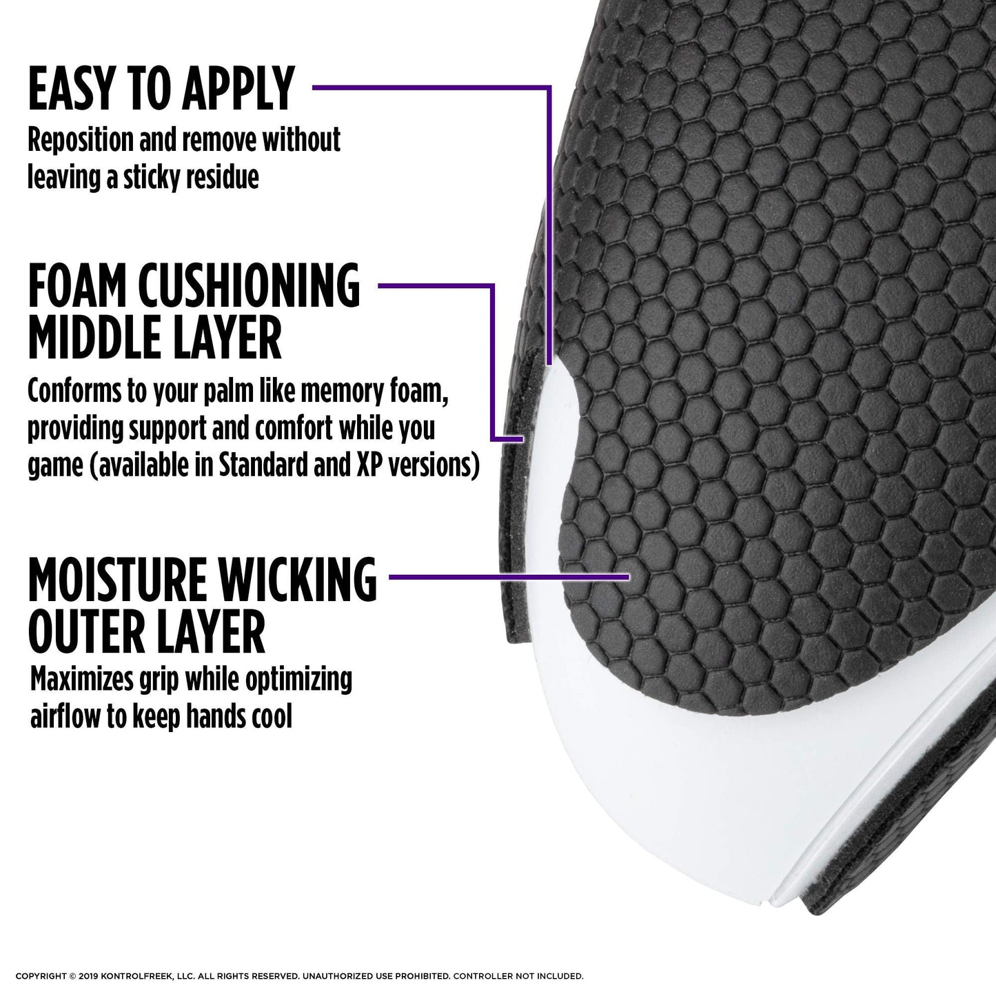 KontrolFreek Performance Extra-Thin (XT) Grips for Xbox One and Xbox Series X | Black (Extra-Thin (XT))