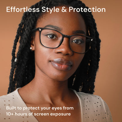 Gaoye Stylish Blue Light Glasses for Woman - Computer Glasses 99% Blue Light Blocking - Lightweight TR90 Frames - 3 pack