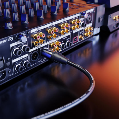 Cable Matters 2-Pack Premium XLR to XLR Cables - 6ft, Male to Female Microphone Cable, Oxygen-Free Copper (OFC) Mic Cord, Black