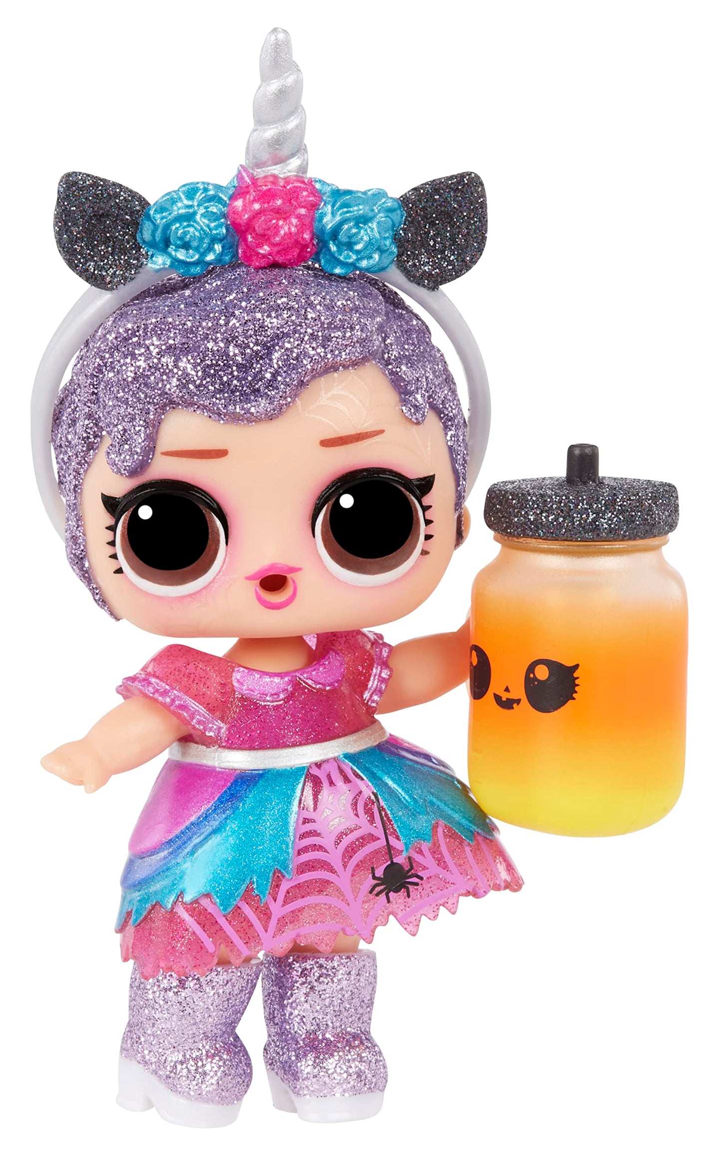 L.O.L. Surprise! Glitter Glow Doll Enchanted B.B. with 7 Surprises in Paper Ball