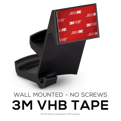 Colossus - Gamepad Controller & Headphone Hanger Holder - Designed for Xbox ONE, PS4, PS3, Dualshock, Switch, PC, Steelseries, Steam & More, Black by Brainwavz