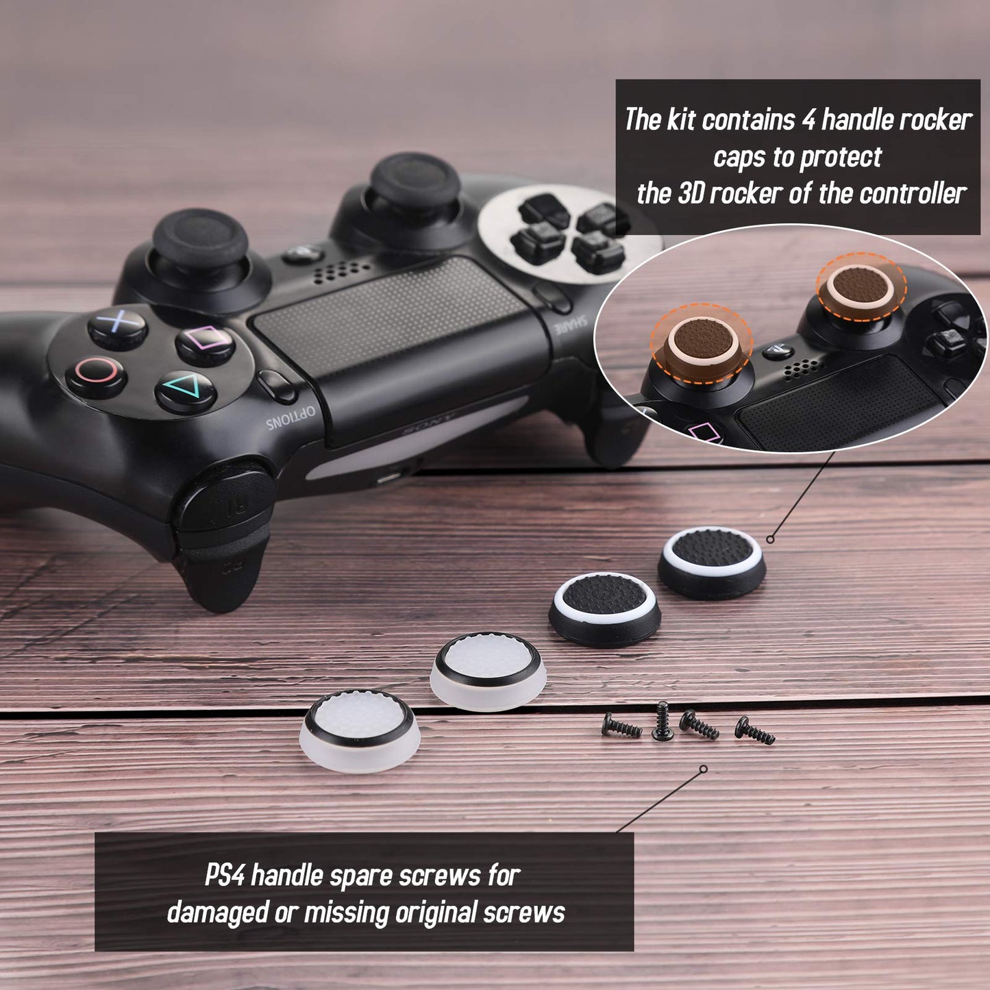 JOREST Cleaning Repair Tool Kit for PS5 PS4, with PH00 PH0 PH1 Phillips and T8 Torx Security Screwdriver set for Sony Playstation 3/4/5 Controller, Console, and Accessories, Crowbars, Tweezer, Screws