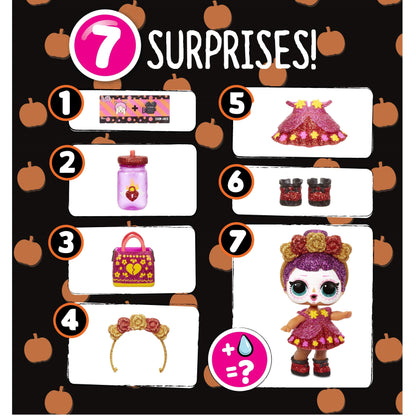 L.O.L. Surprise! Spooky Sparkle Limited Edition Bebé Bonita with 7 Surprises, Including Glow-in-The-Dark Doll
