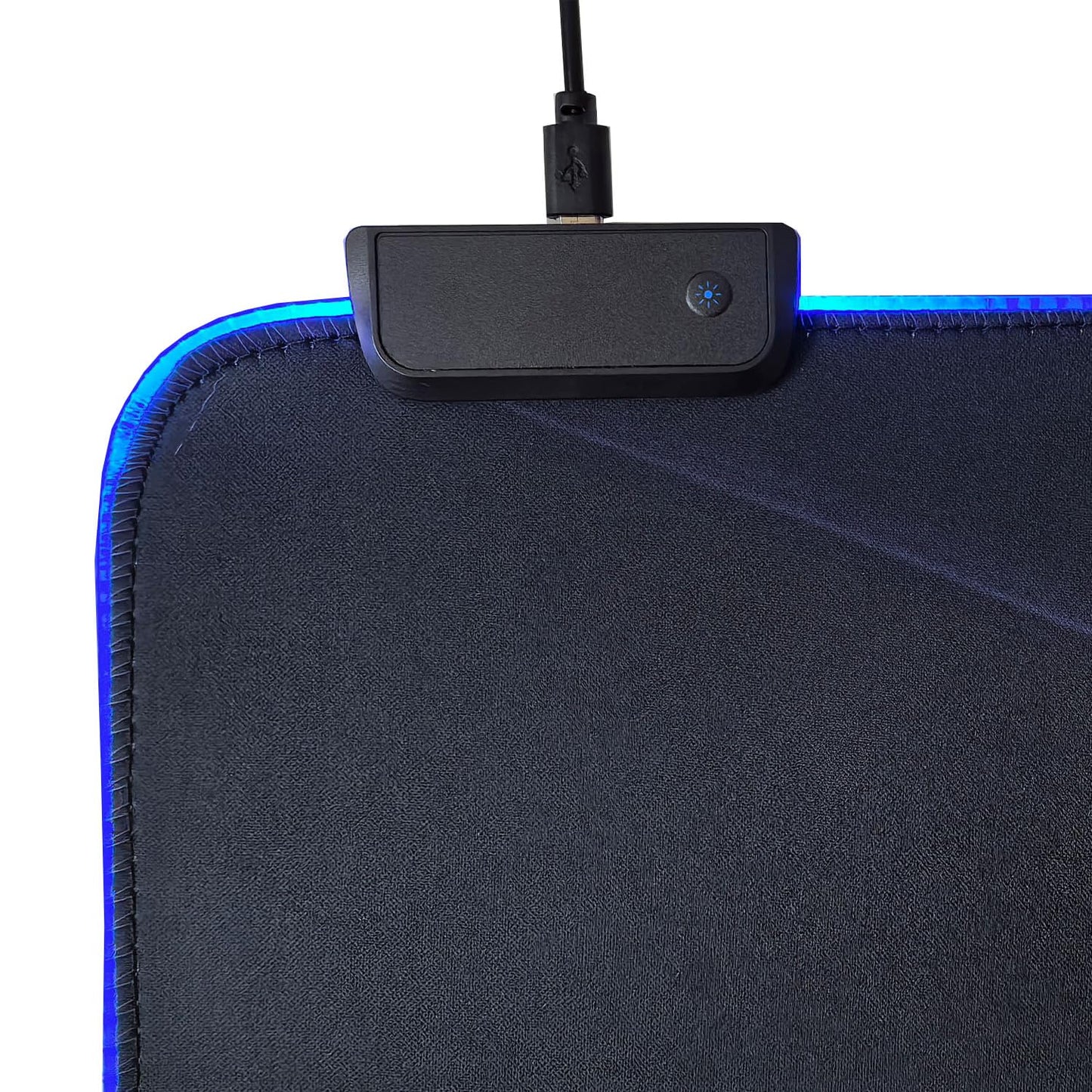 Computer Desk Big Mouse Pad Large RGB Gaming Mouse Pad 7 Colors with Smoke Texture Design