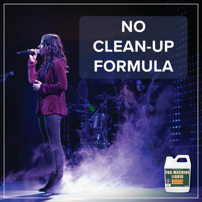 Fog Machine Liquid - 32 oz Tillbrook Fog Machine Fluid - High Density & Long-Lasting Fog Juice - Low-Lying, Universal, Water-Based Solution for Spooky Halloween Parties, Haunted Houses, & Concerts