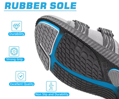 KuaiLu Mens Arch Support Hiking Sandals Orthopedic Athletic Sport Recovery Walking Cushion Sandals Open Toe Summer Beach Travel Sandles Plantar Fasciitis Water Outdoor Sandalias BlackGrey 10.5